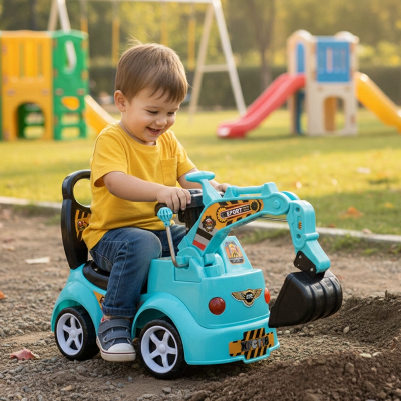 Correpasillo Andador Excavadora Infantil Luces LED y Sonido - 5