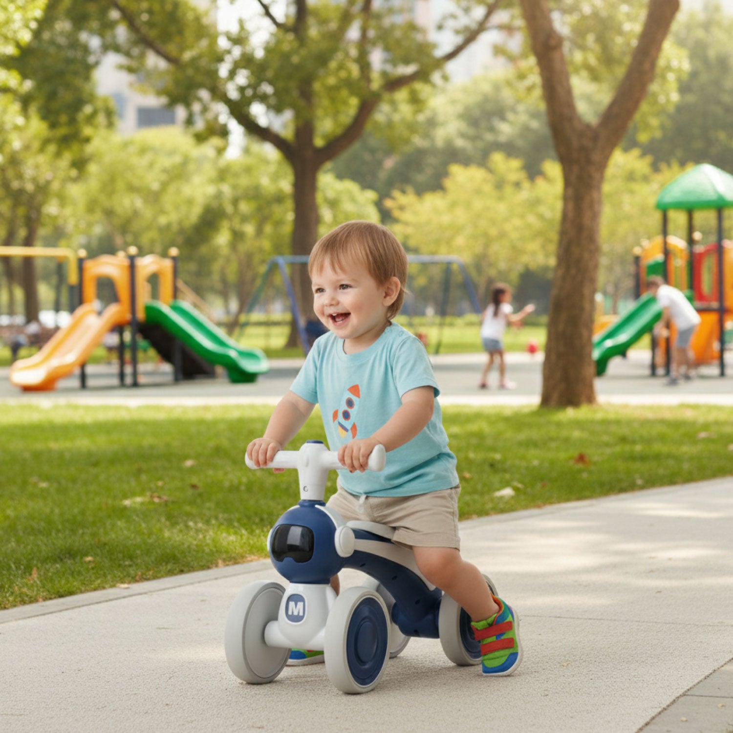 Correpasillo Bebé Bicicleta Equilibrio y Sonido Astronauta - 5