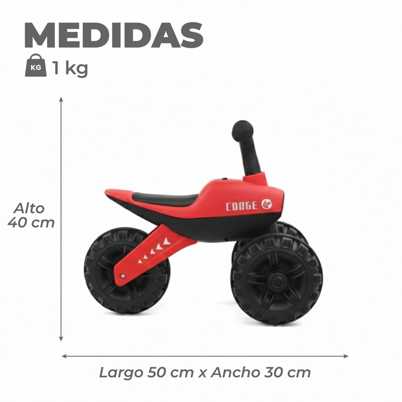 Triciclo Infantil Mini de Equilibrio con Sonido y Luces - 3