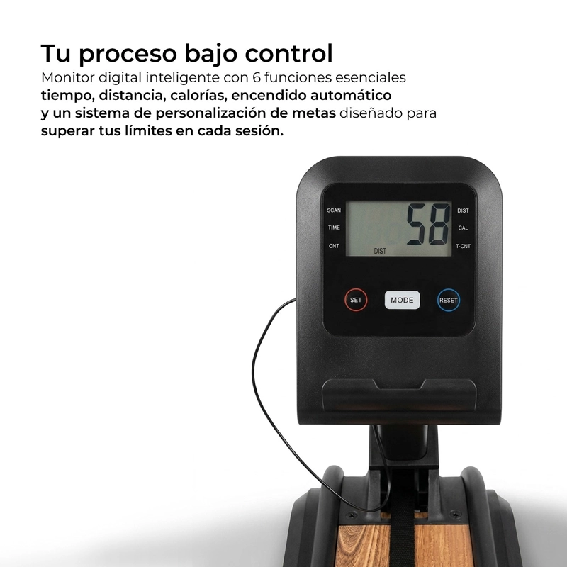 MAQUINA DE REMO BOGADORA REMADORA FITNESS 21K - 6