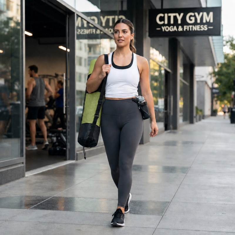 MAT YOGA BOLSO 6 MM COLCHONETA DEPORTIVA ANTIDESLIZANTE - 5