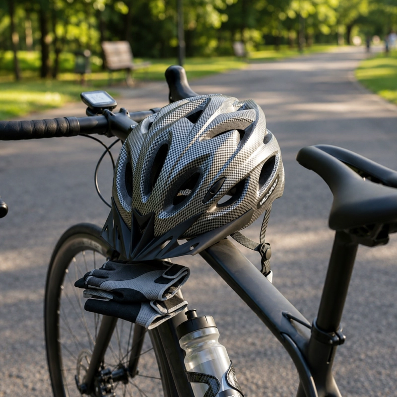 CASCO BICICLETA MTB ULTRALIVIANO VENTILADO AJUSTABLE - 3