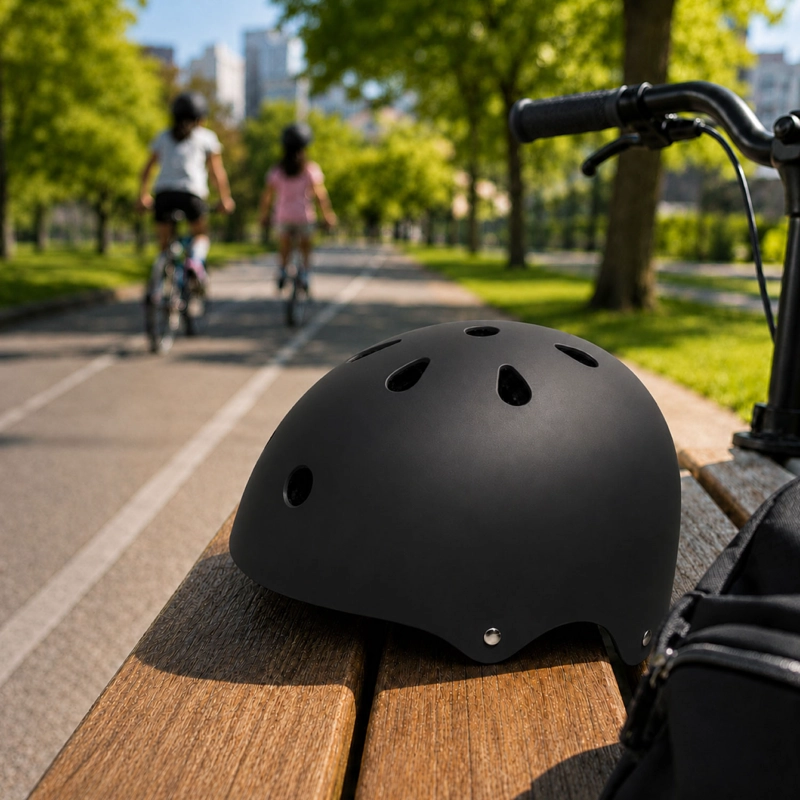 CASCO BICICLETA INFANTIL AJUSTABLE SEGURIDAD - 5