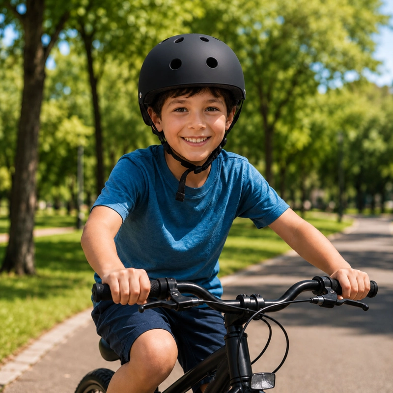 CASCO BICICLETA INFANTIL AJUSTABLE SEGURIDAD - 6