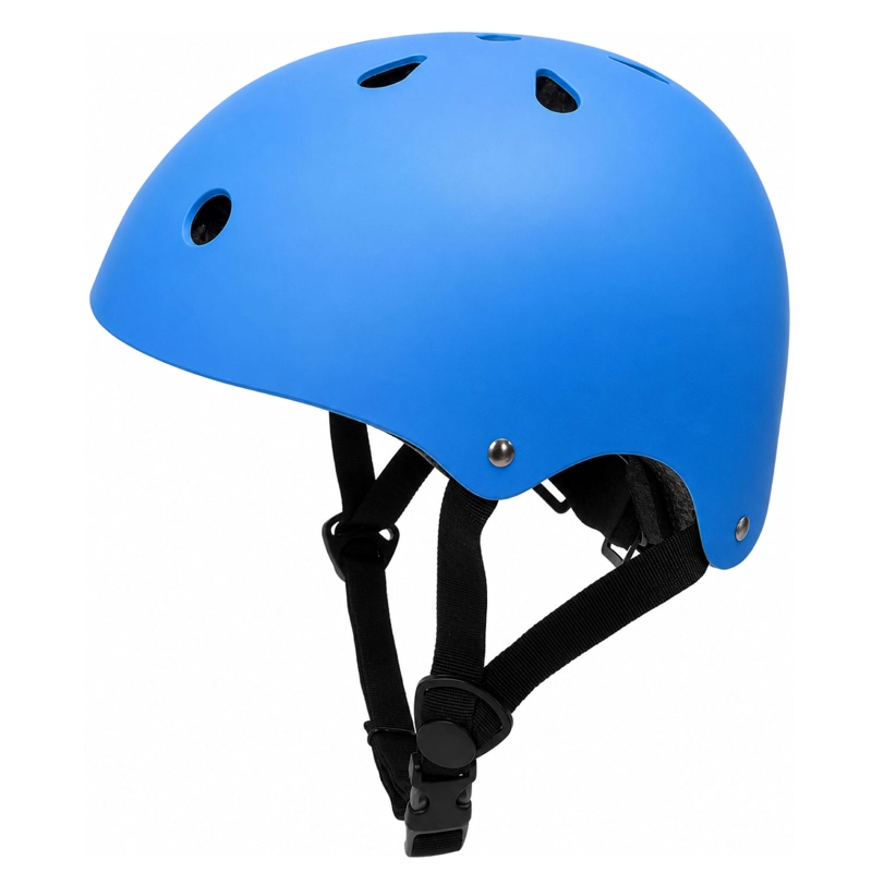 CASCO BICICLETA INFANTIL AJUSTABLE SEGURIDAD AZUL - 1