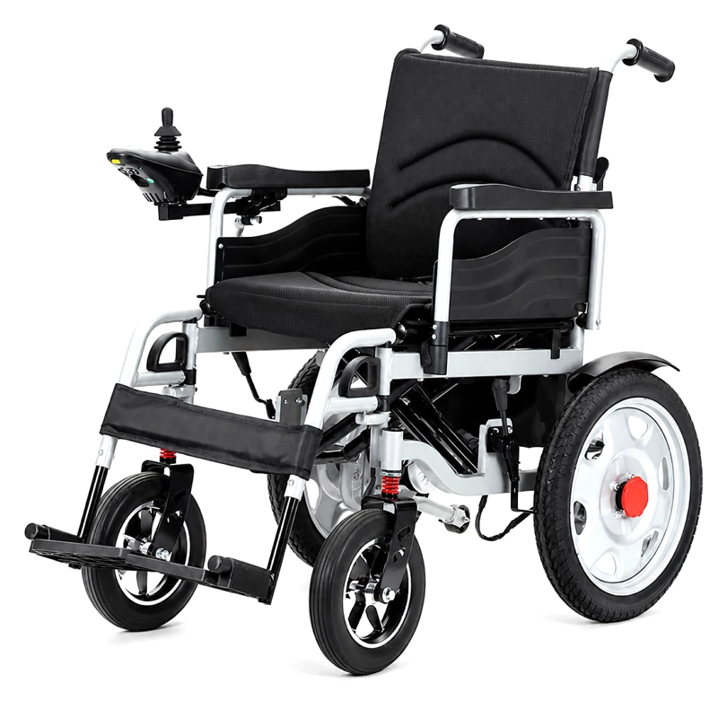 SILLA DE RUEDAS ELE CTRICA PLEGABLE PARA ADULTO CON JOYSTICK - 1