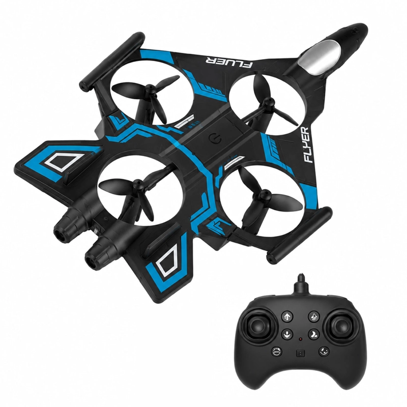 AVION DRONE JUGUETE CONTROL REMOTO BATERIA RECARGABLE - 1