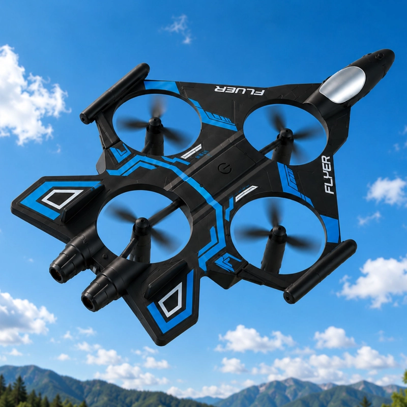 AVION DRONE JUGUETE CONTROL REMOTO BATERIA RECARGABLE - 2