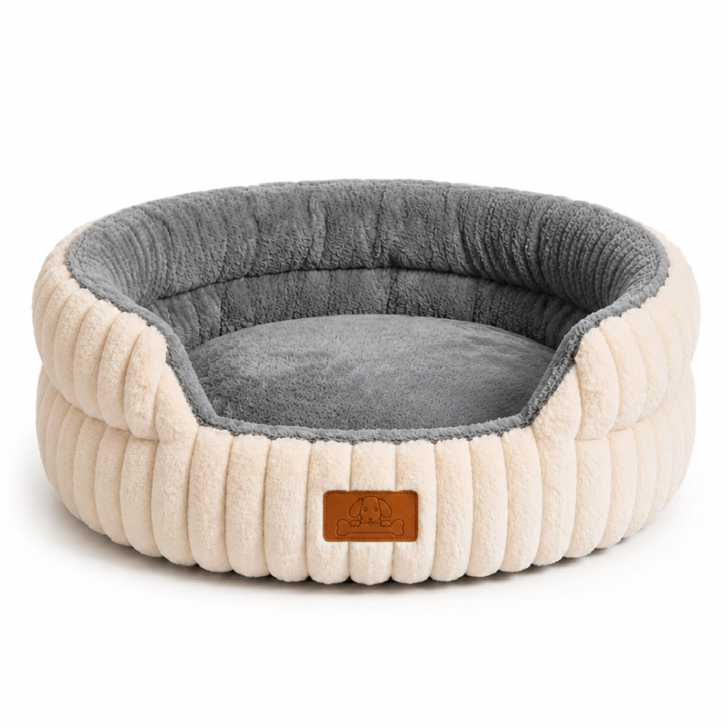 CAMA ANTIESTRES ERGONOMICA ANTIDESLIZANTE MASCOTAS 53CM - 1
