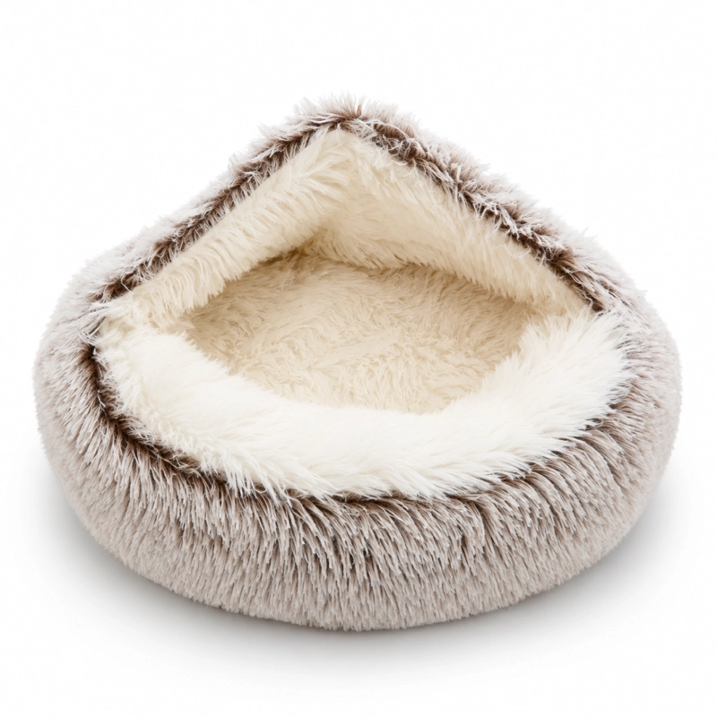 CAMA IGLU CUEVA CALIDA ANTIDESLIZANTE MASCOTAS 28CM - 1