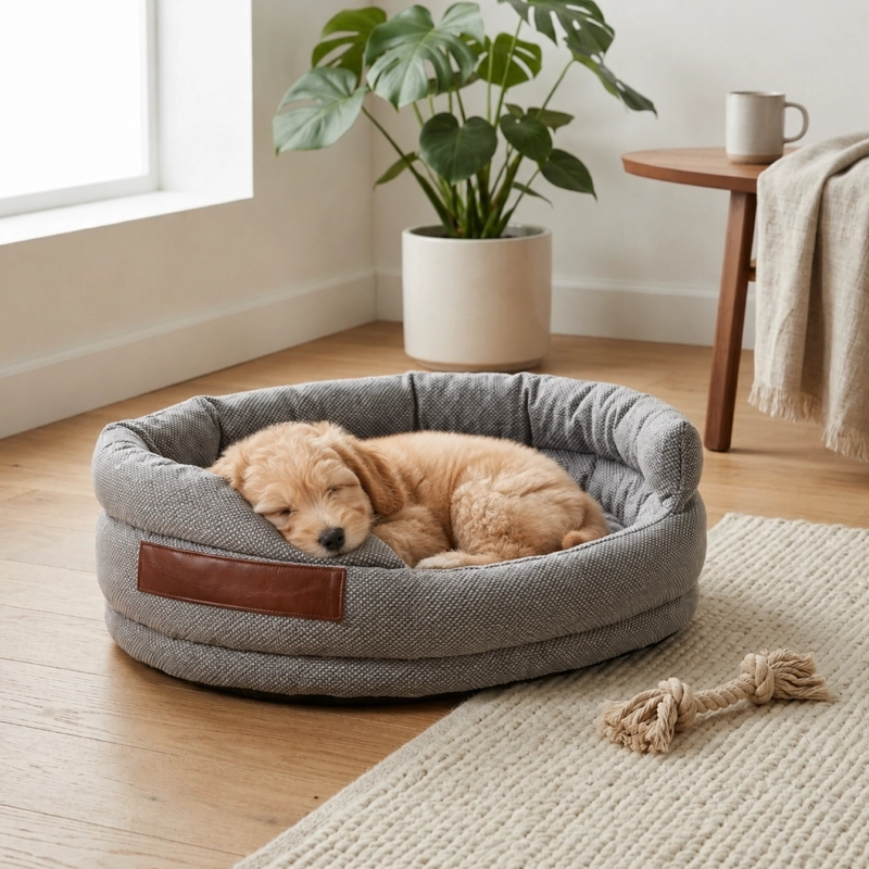 CAMA CUNA MASCOTAS CONFORT 42CM ULTRA SUAVE ANTIDESLIZANTE - 2