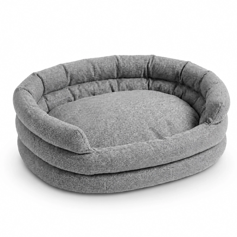 CAMA MASCOTAS REDONDA 56CM DESCANSO ANTIDESLIZANTE - 1