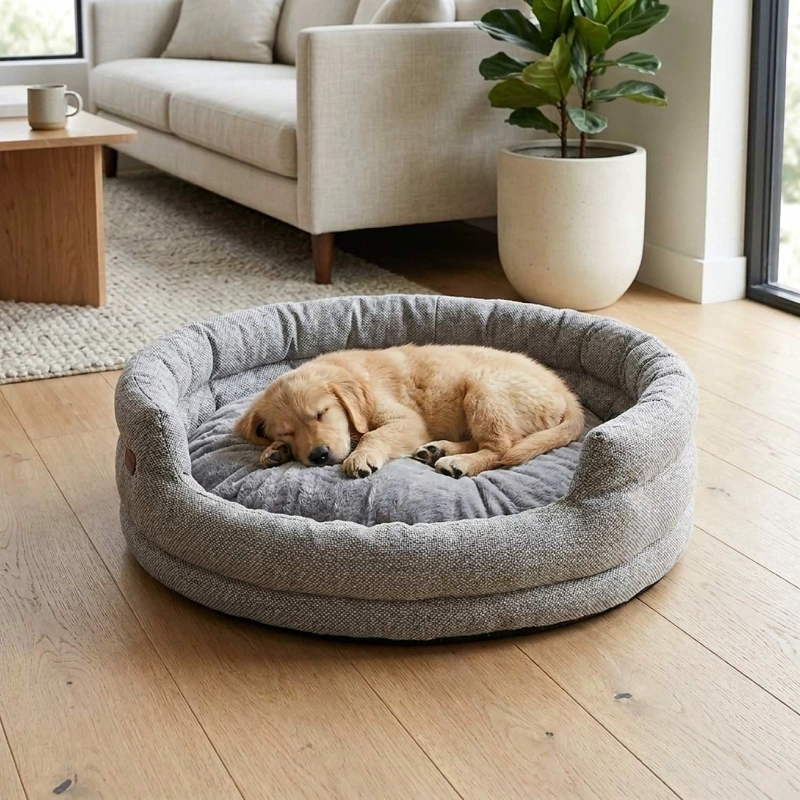 CAMA MASCOTAS 70CM CONFORT CERVICAL BASE ANTIDESLIZANTE - 2