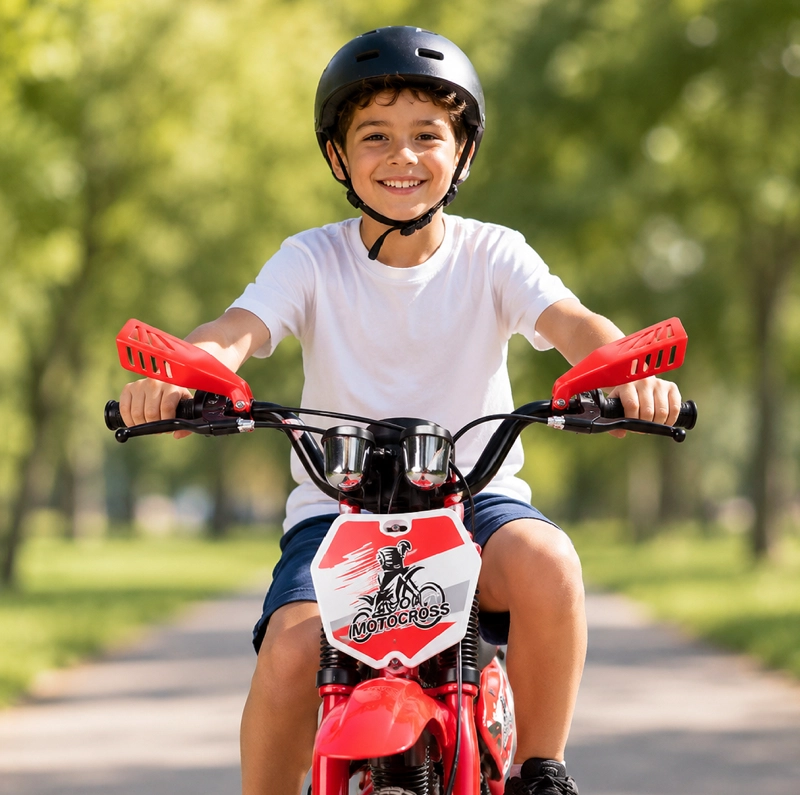 BICICLETA INFANTIL ARO 20 MOTOCROSS DEPORTIVA ROJA - 6