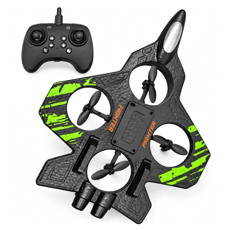 DRON AVION DE JUGUETE CON CONTROL REMOTO 360° PARA NIÑOS