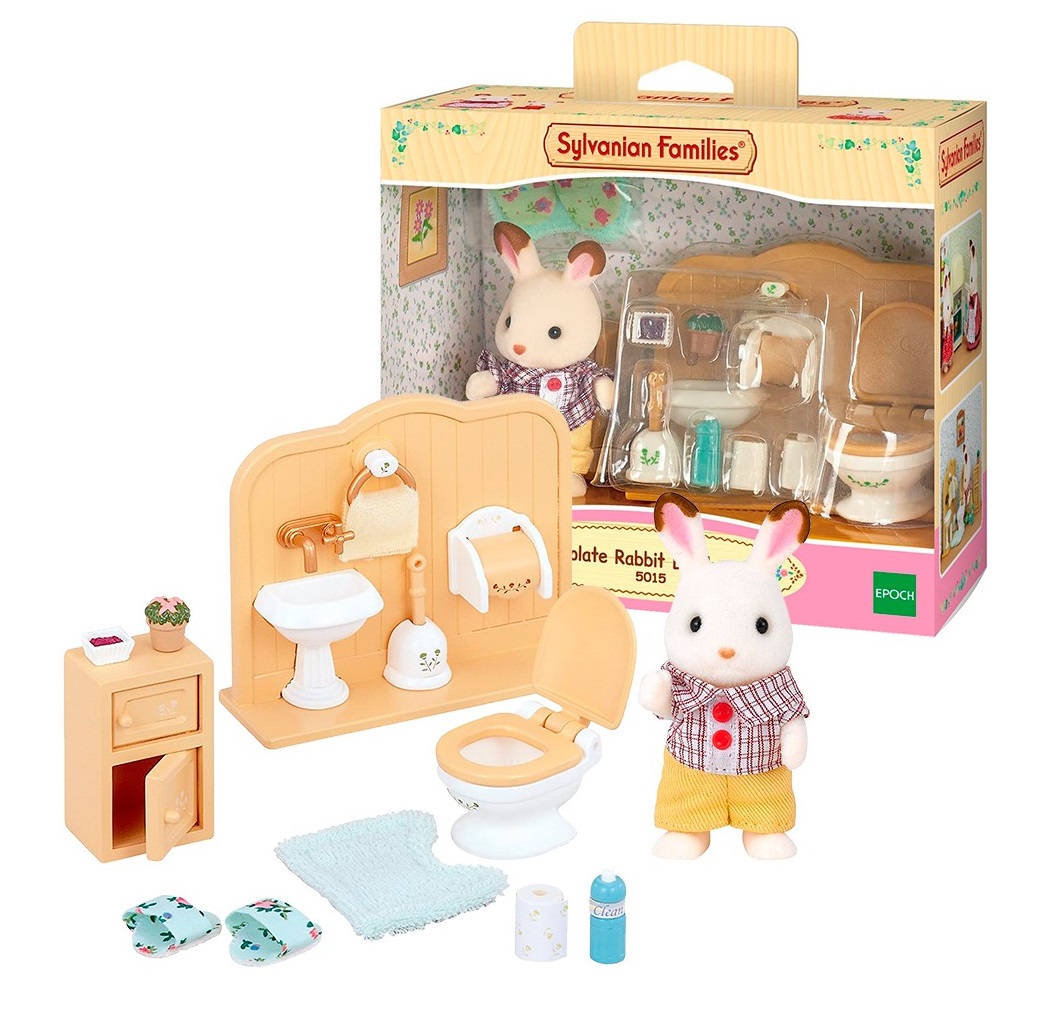 CHOCOLATE RABBIT BROTHER SYLVANIAN FAMILIES 5015 - 1