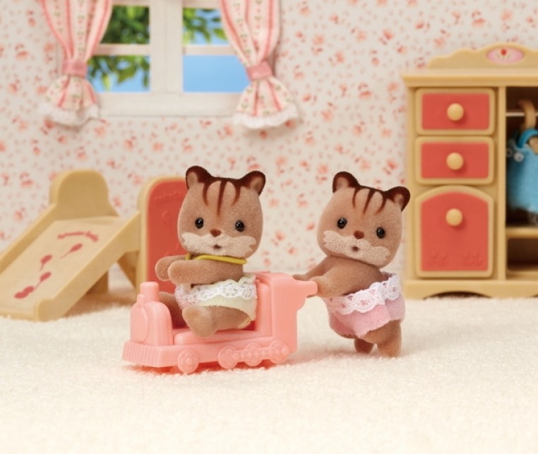 ARDILLAS MELLIZAS BEBÉS 5421 SYLVANIAN FAMILIES - 2