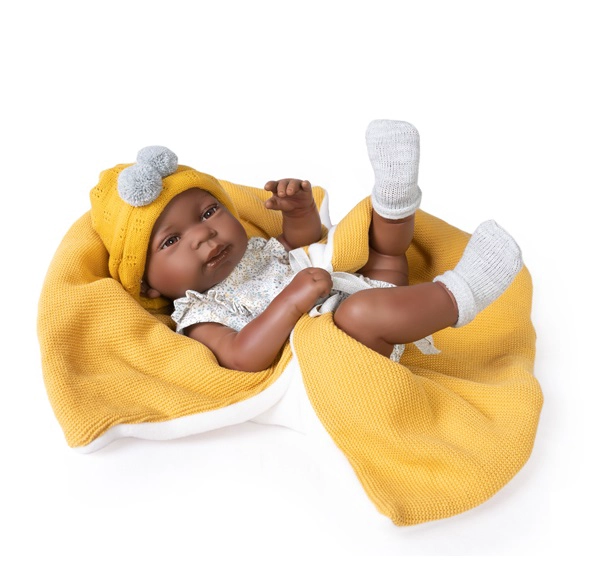 MUÑECA MULATO PAREJITA MANTITA ANTONIO JUAN REBORN NIÑA/O - 1