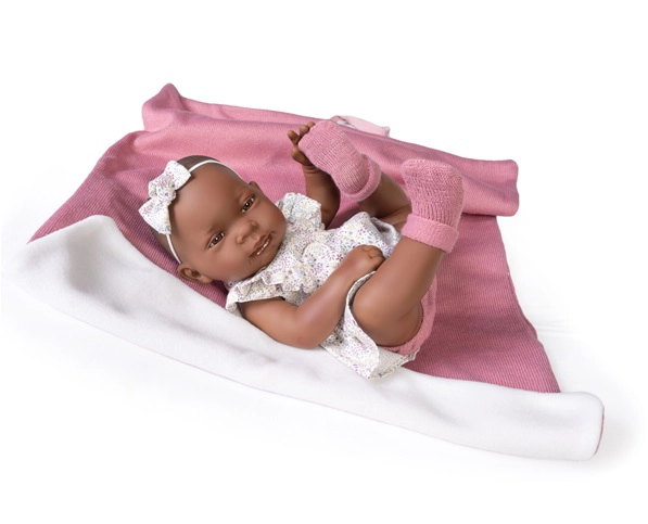 MUÑECA MULATA PAREJITA MANTITA ANTONIO JUAN REBORN NIÑA/O - 1