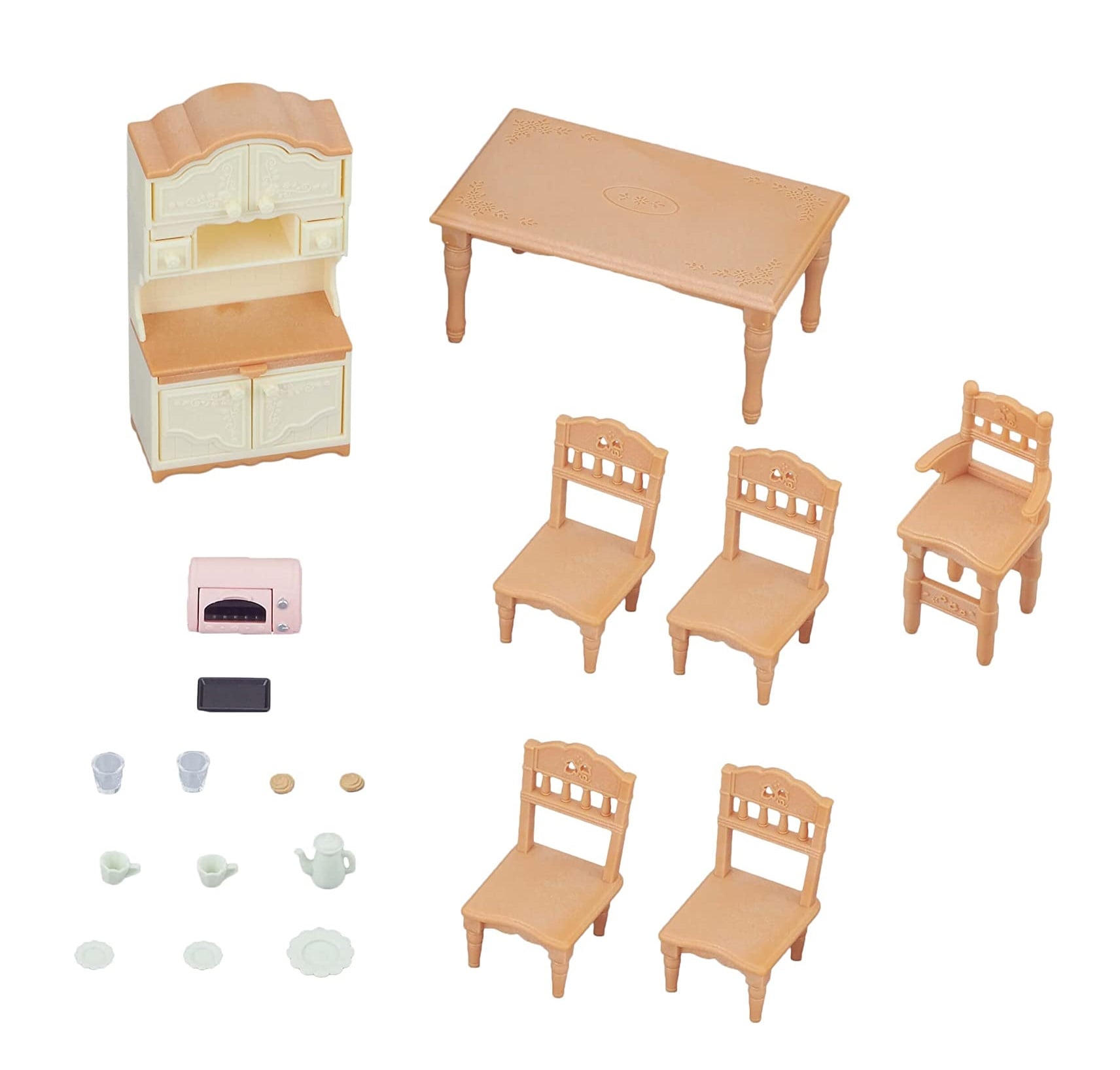 SYLVANIAN FAMILIES DINING ROOM JUEGO DE COMEDOR 5340 - 3