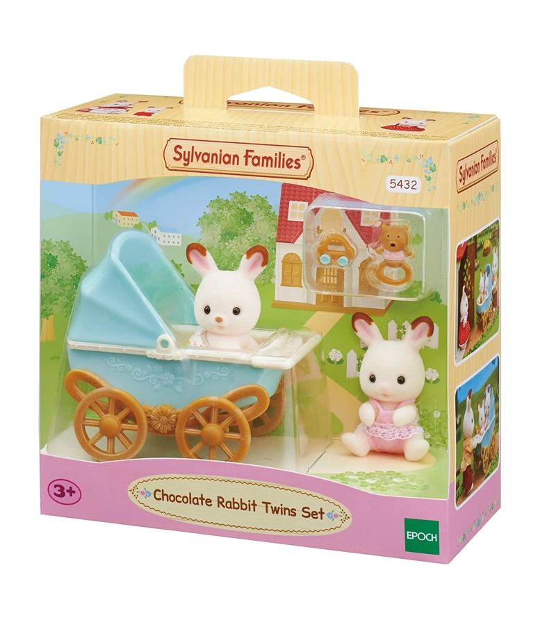 CHOCOLATE RABBIT CARRO DE PASEOS SYLVANIAN FAMILIES 5432 - 1