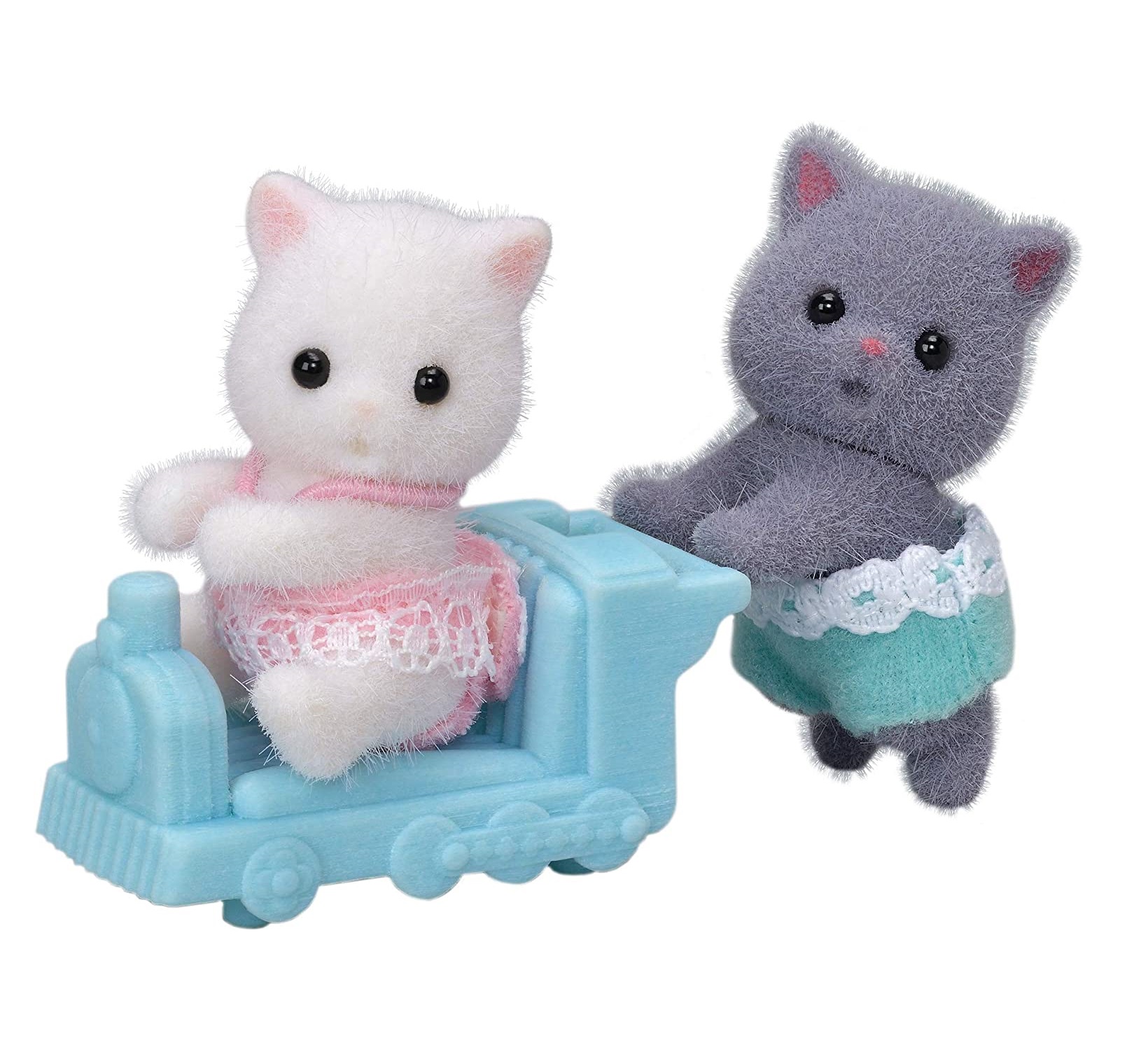 SYLVANIAN FAMILIES GEMELOS GATO PERSA 5457 - 1