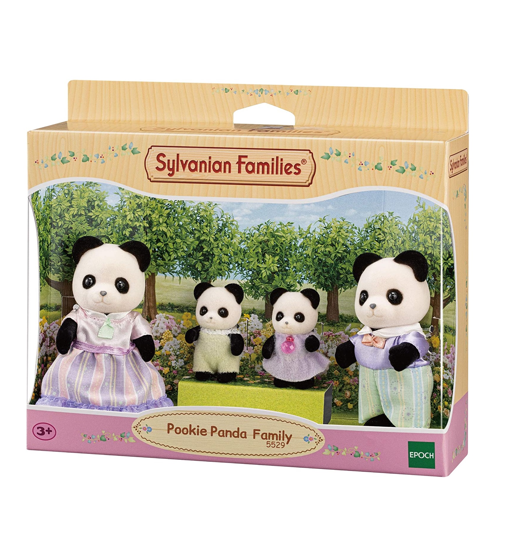 SYLVANIAN FAMILIES 5529 POOKIE PANDA FAMILY - 1