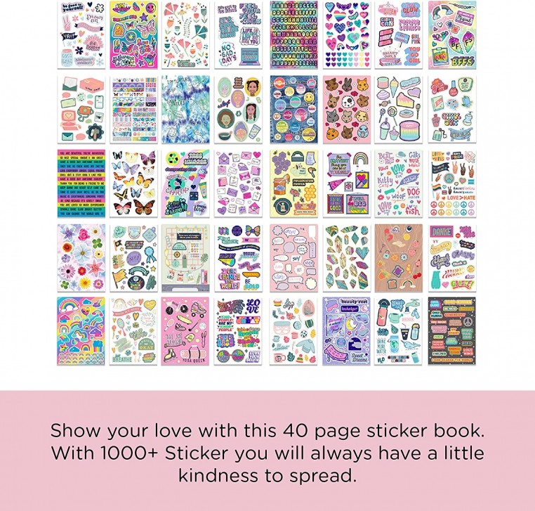 LIBRO CON STICKERS 1000 TOTALLY KIND SERIES 9 FASHION ANGELS - 3