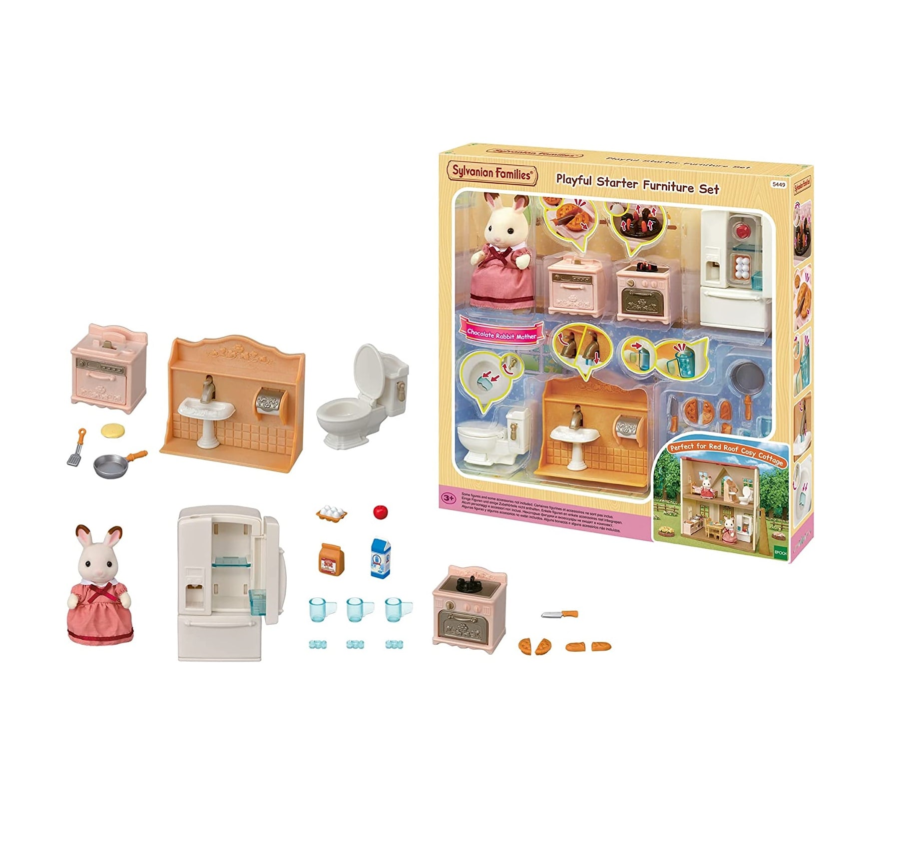 JUEGO DE MUEBLES 5449 SYLVANIAN FAMILIES NIÑOS - 2