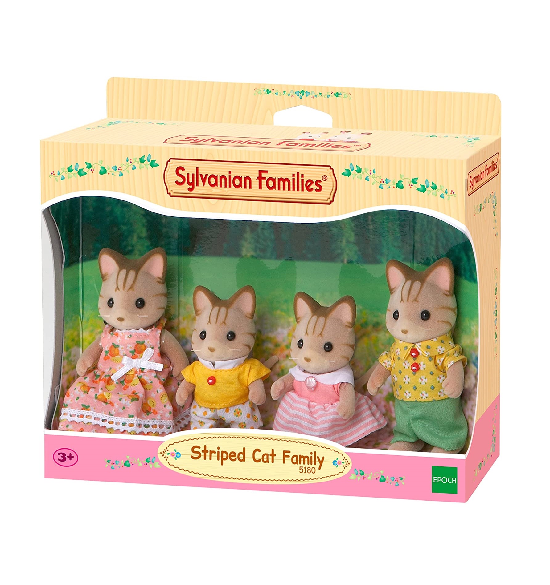 FAMILIA GATOS SYLVANIAN FAMILIES JUGUETE NIÑAS 5180 - 1