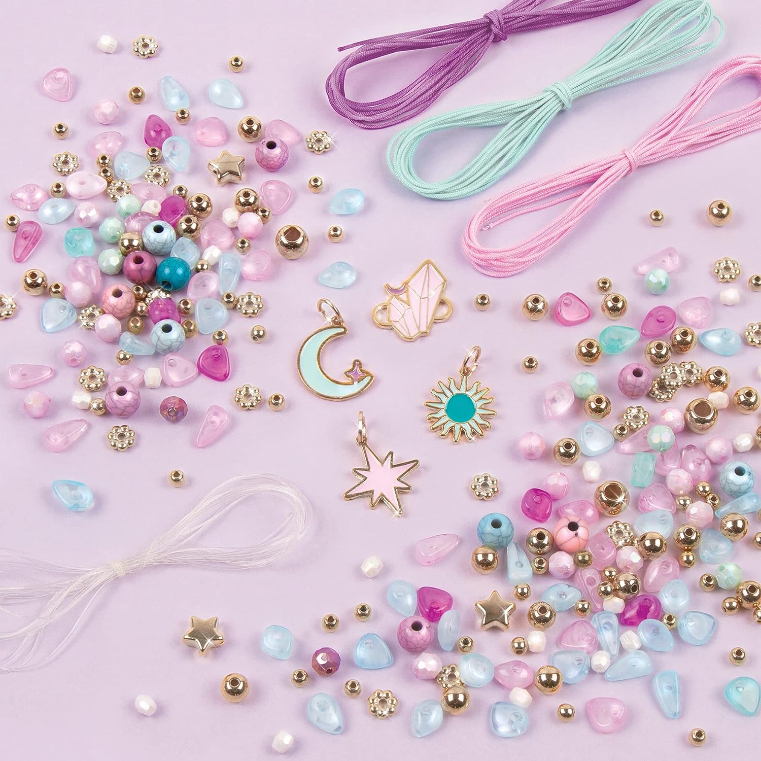 SET CREAR PULSERAS CELESTIAL STONES MAKE IT REAL - 2