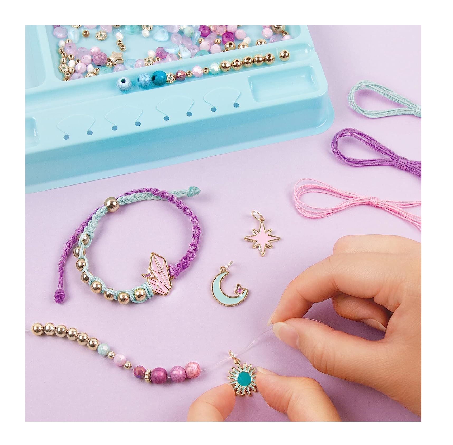 SET CREAR PULSERAS CELESTIAL STONES MAKE IT REAL - 3