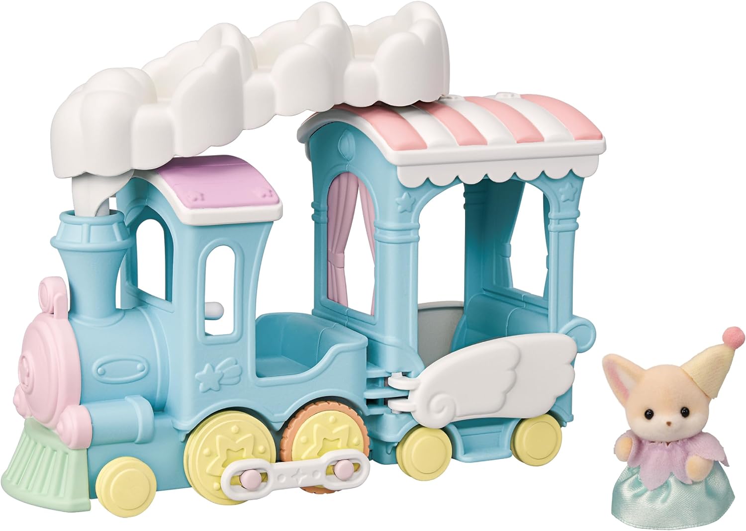 SYLVANIAN FAMILIES 5702 TREN ARCOÍRIS DE LAS NUBES JUGUETE - 2