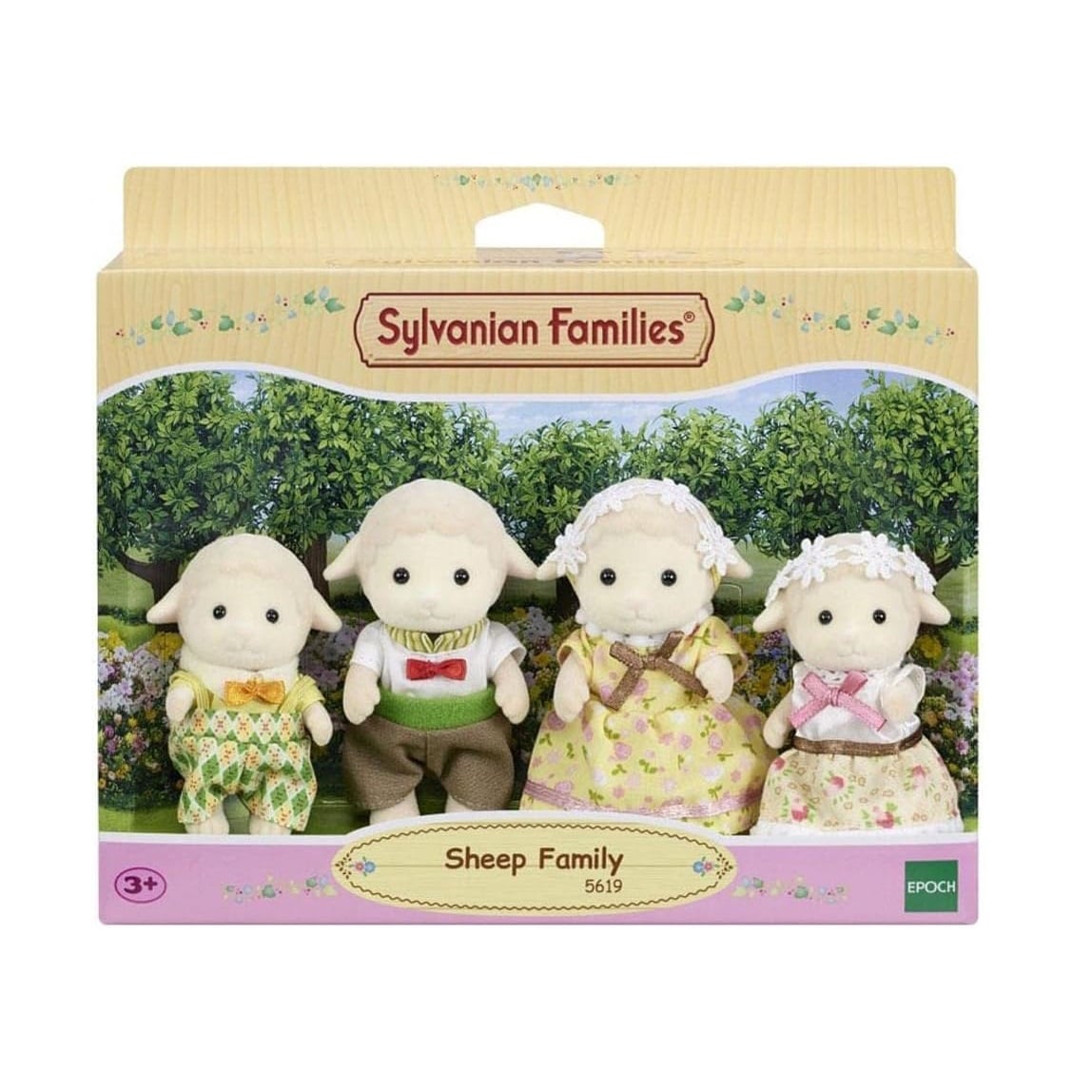 SYLVANIAN FAMILIES 5619 FAMILIA OVEJA SHEEP FAMILY - 1