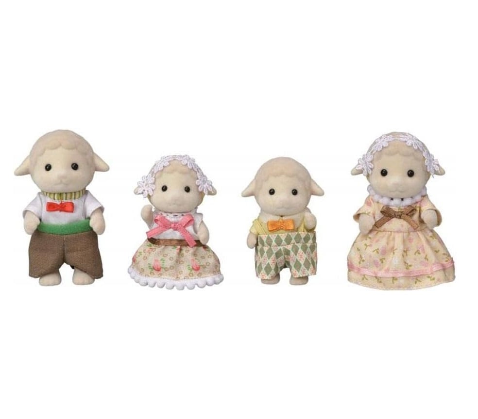 SYLVANIAN FAMILIES 5619 FAMILIA OVEJA SHEEP FAMILY - 2