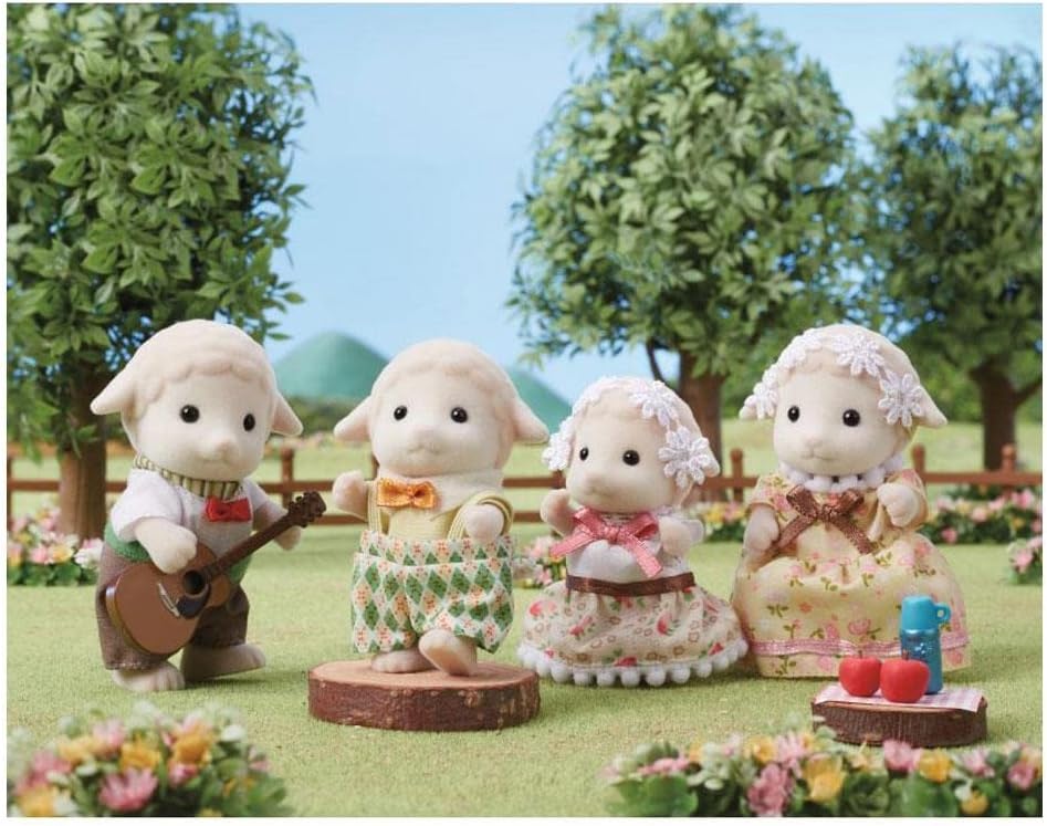 SYLVANIAN FAMILIES 5619 FAMILIA OVEJA SHEEP FAMILY - 3