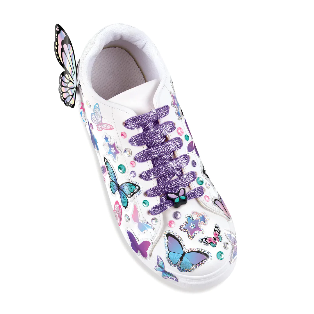 STICKER CHIC BUTTERFLY DECORA TUS ZAPATOS MAKE IT REAL NIÑA - 2