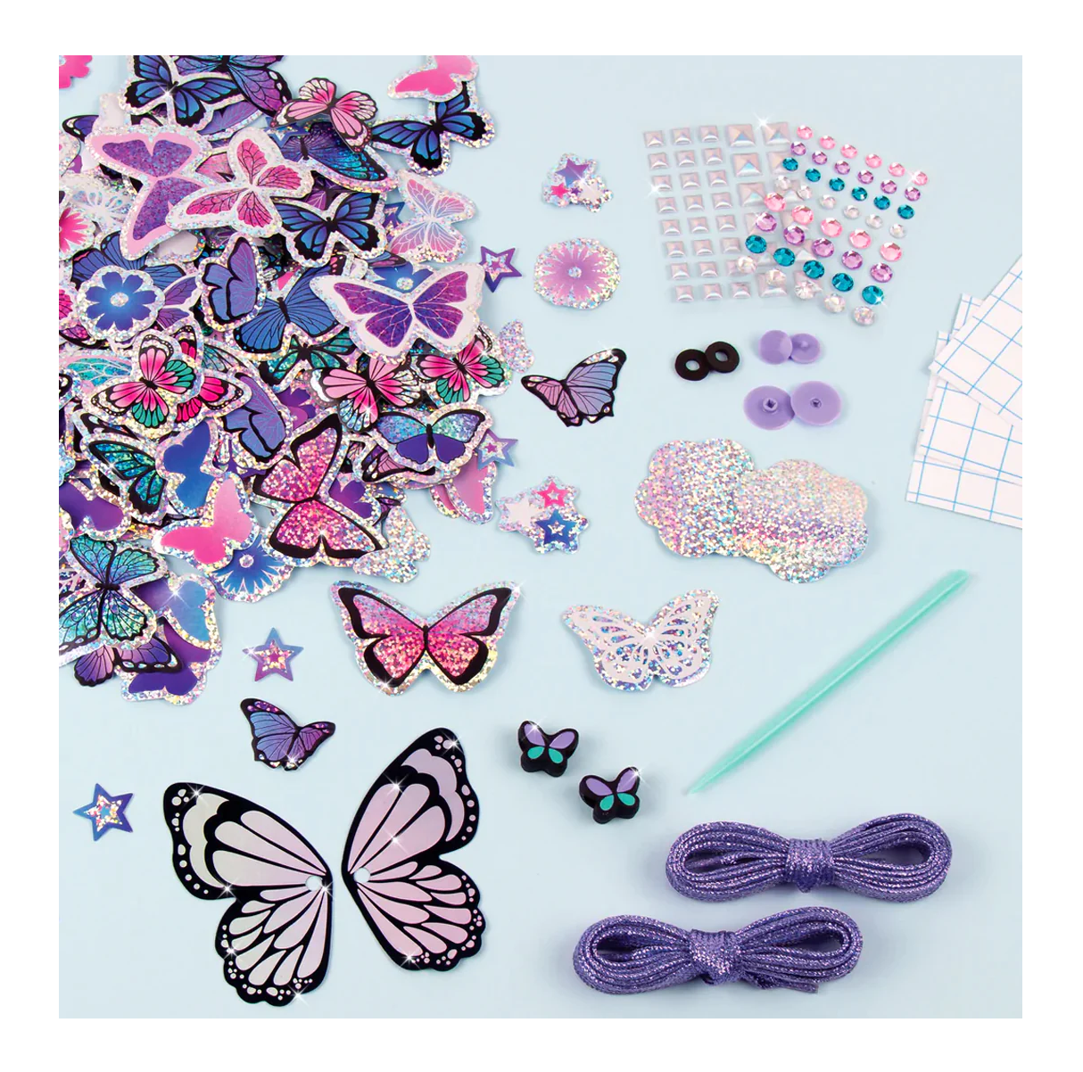 STICKER CHIC BUTTERFLY DECORA TUS ZAPATOS MAKE IT REAL NIÑA - 3