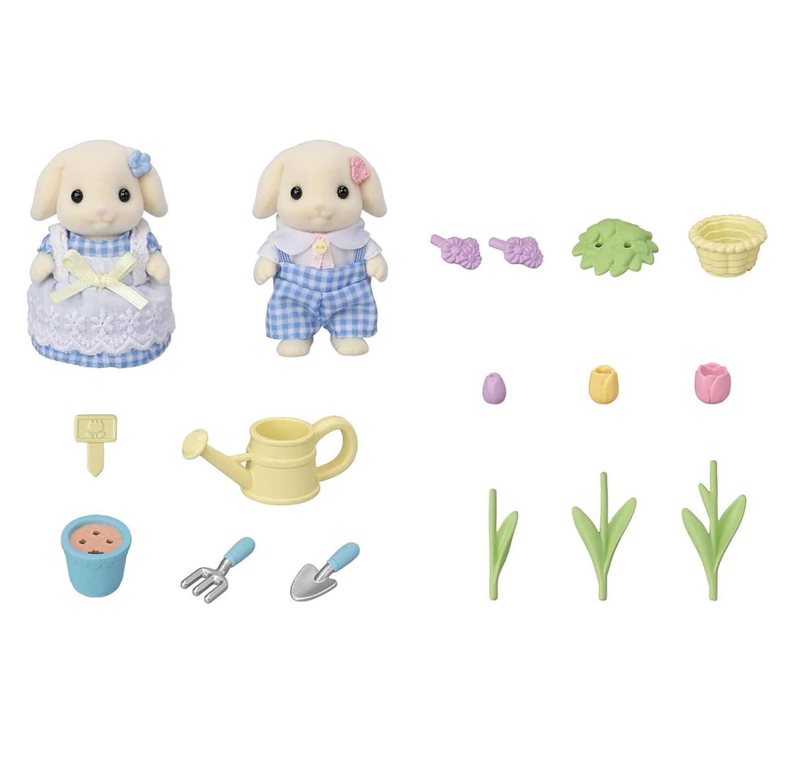 FLORA RABBIT SISTER & BROTHER 5736 SYLVANIAN FAMILIES - 3