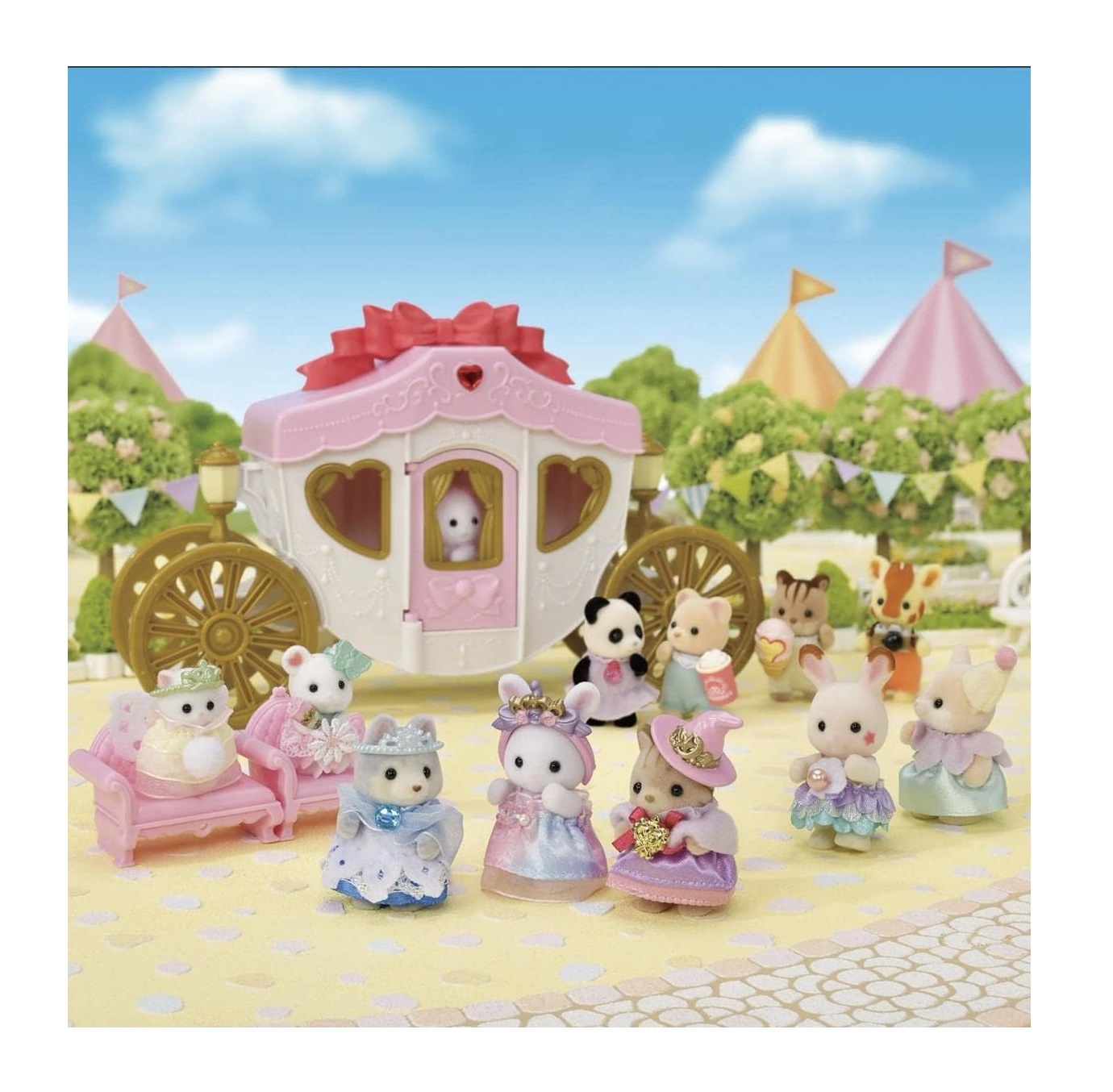 SET DE PRINCESA REAL 5703 SYLVANIAN FAMILIES JUGUETE - 3