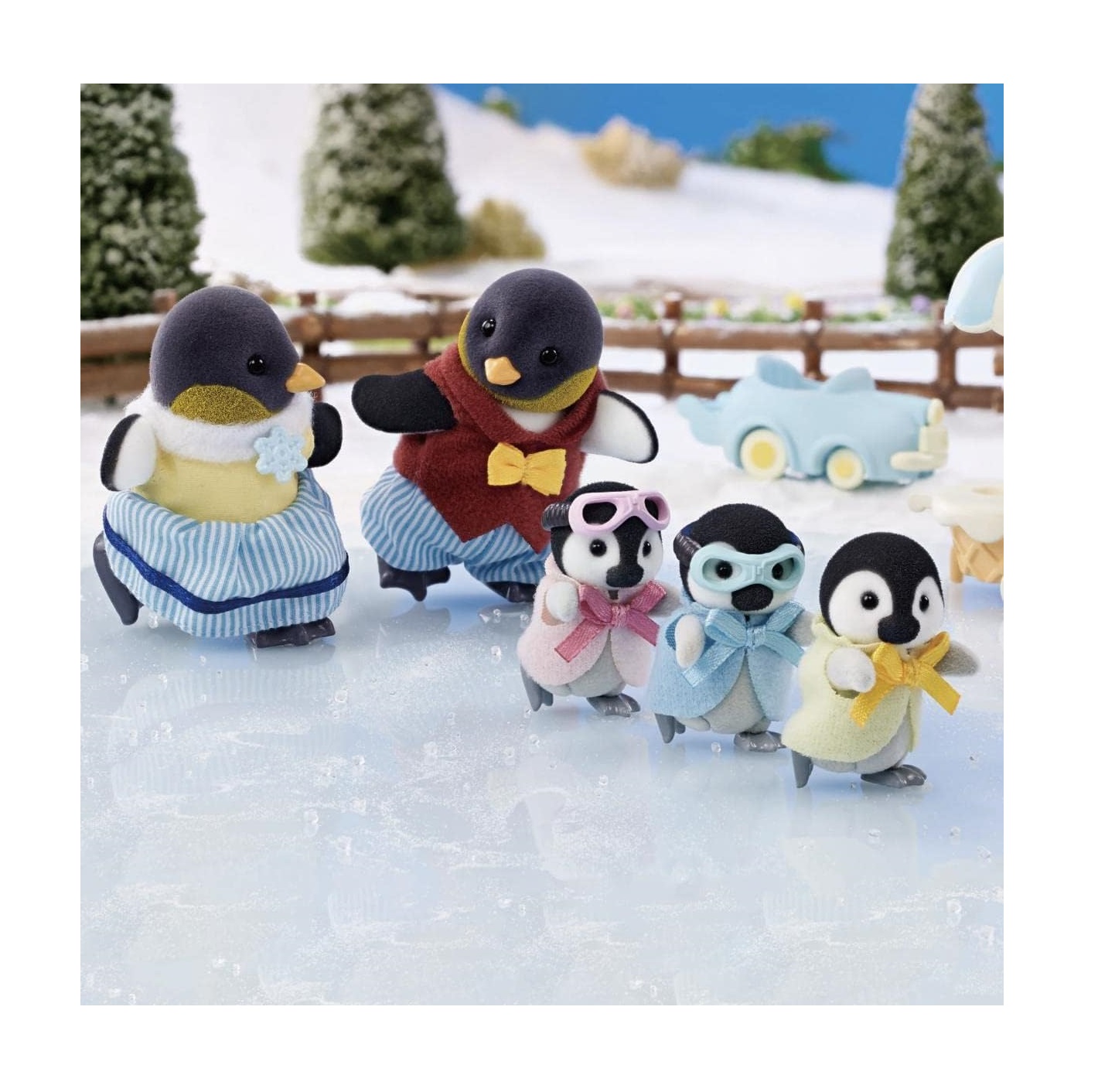 SYLVANIAN FAMILIES 5694 FAMILIA PINGÜINO CON BEBÉ - 3