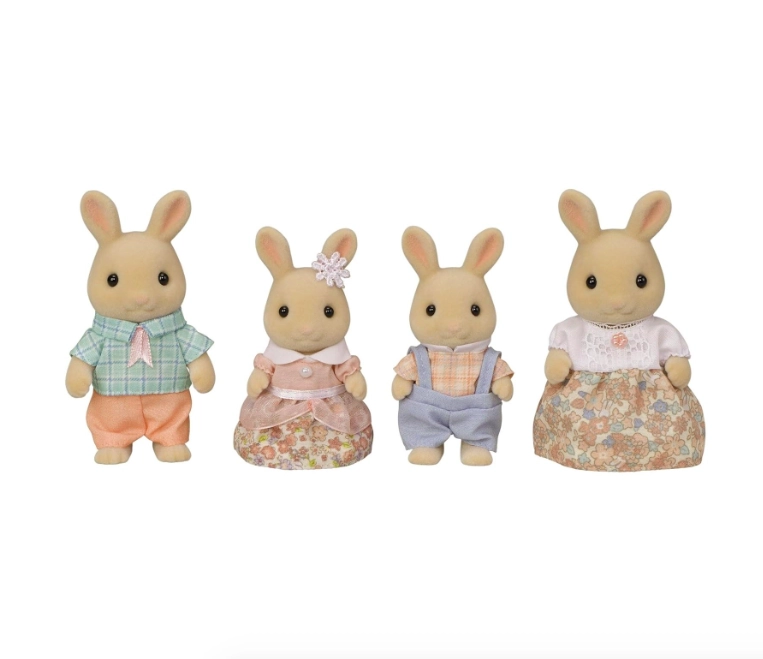 MILK RABBIT FAMILY CONEJOS 5706 SYLVANIAN FAMILIES - 2