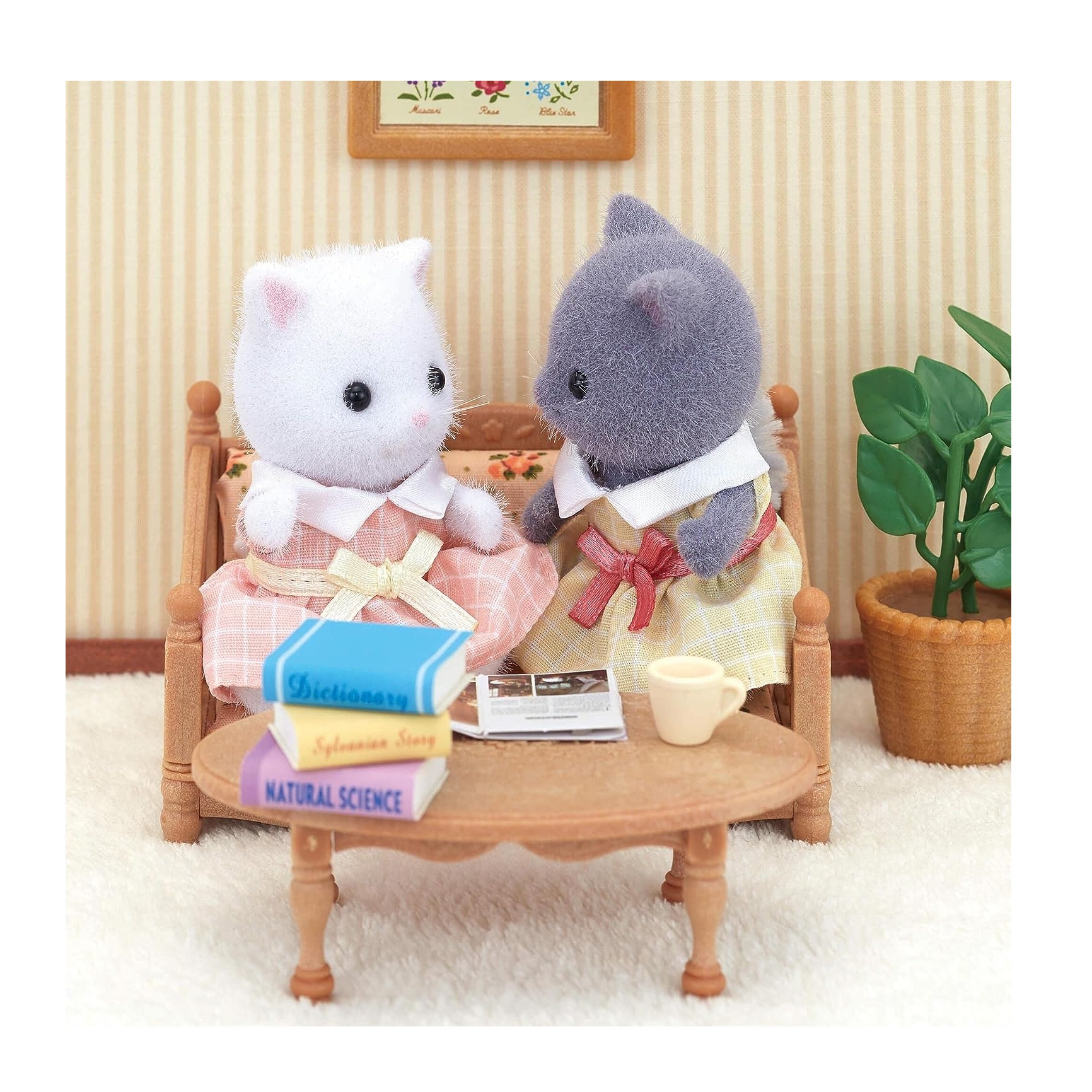 SYLVANIAN FAMILIES 5455 PERSIAN CATS FAMILY GATOS PERSA - 3