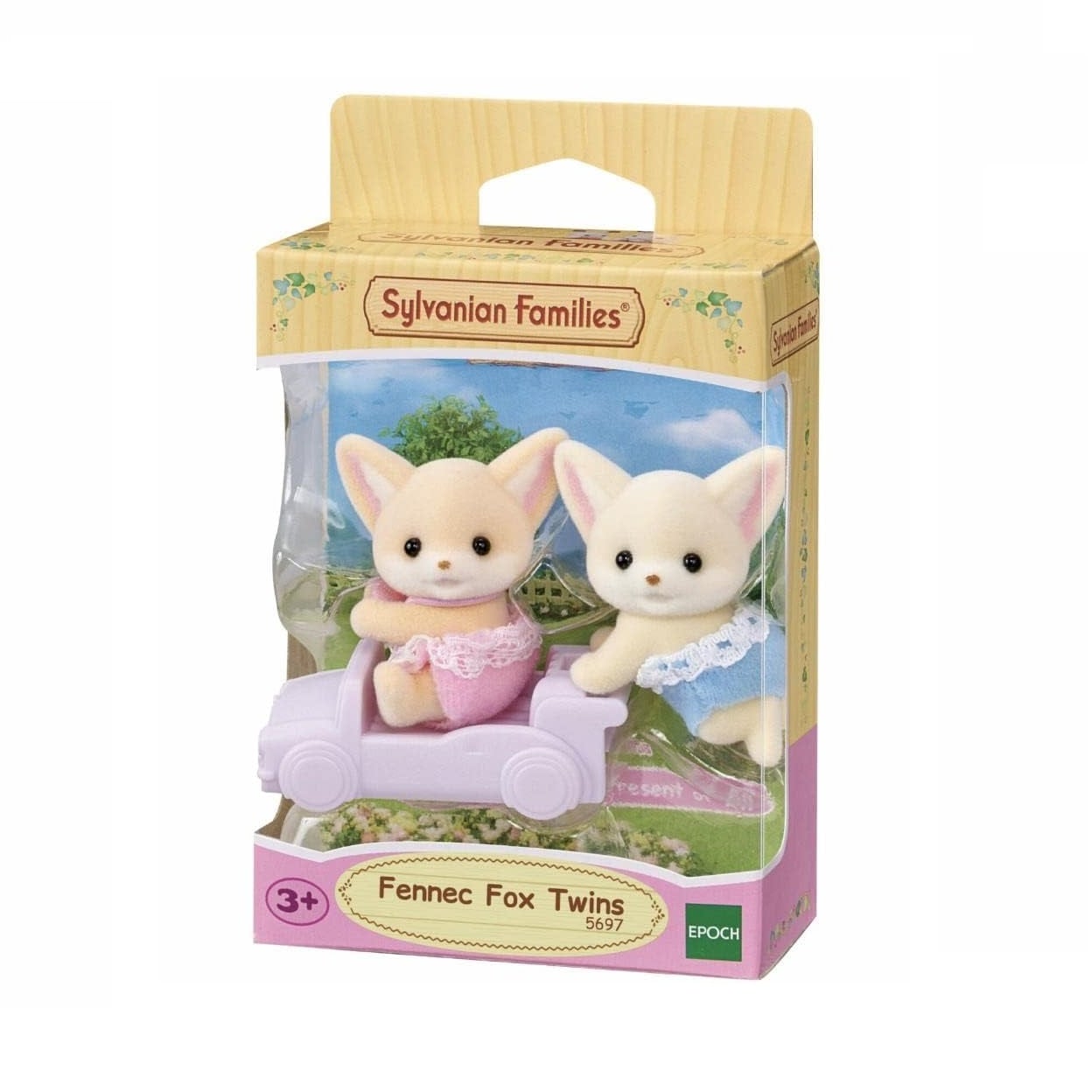 SYLVANIAN FAMILIES 5697 ZORROS DEL DESIERTO FENNEC FOX TWINS - 1