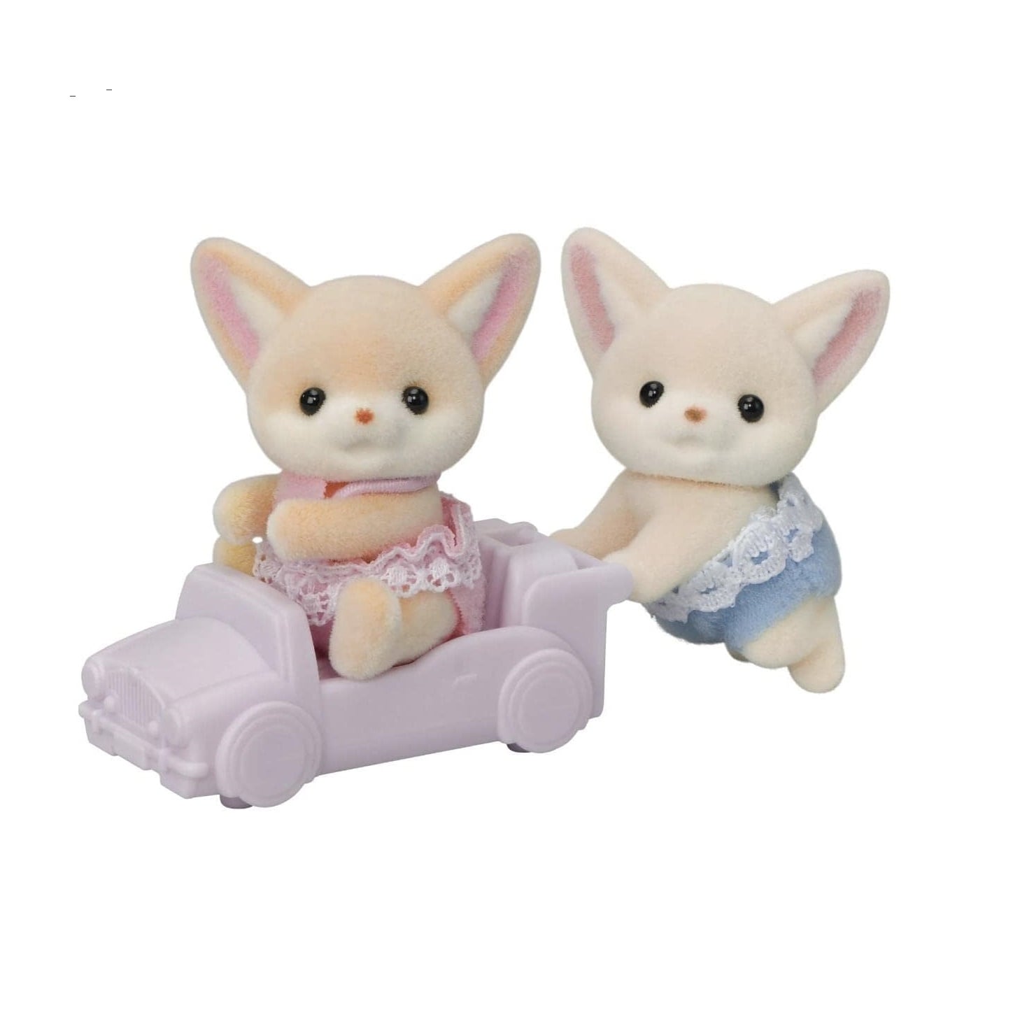 SYLVANIAN FAMILIES 5697 ZORROS DEL DESIERTO FENNEC FOX TWINS - 2