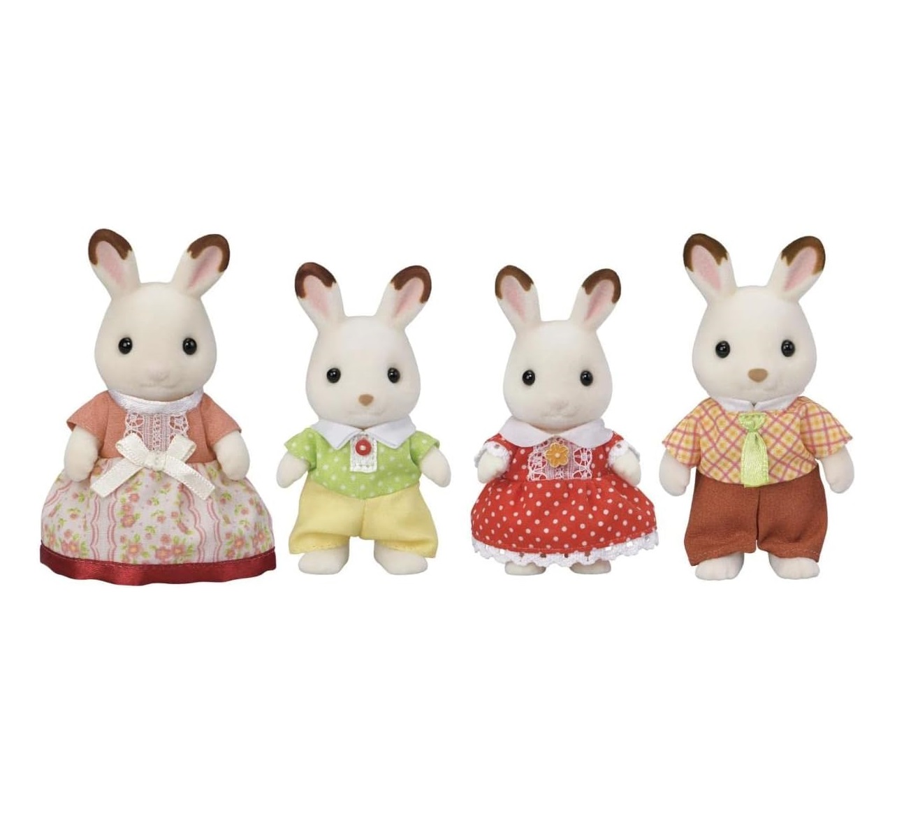SYLVANIAN FAMILIES 5655 FAMILIA CONEJO CHOCOLATE JUGUETE - 2