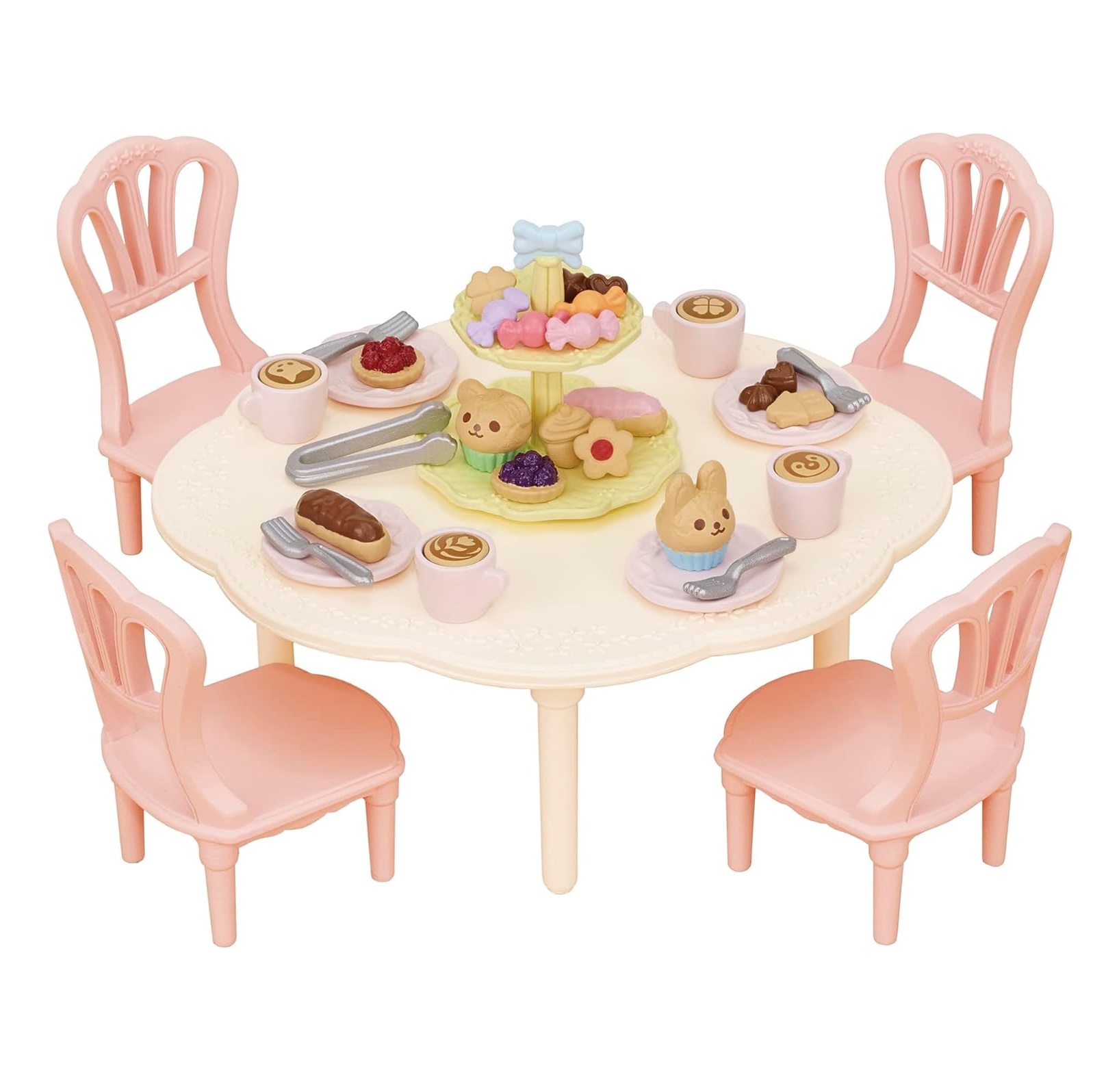 SWEETS PARTY SET FIESTA 5742 SYLVANIAN FAMILIES JUGUETE - 2