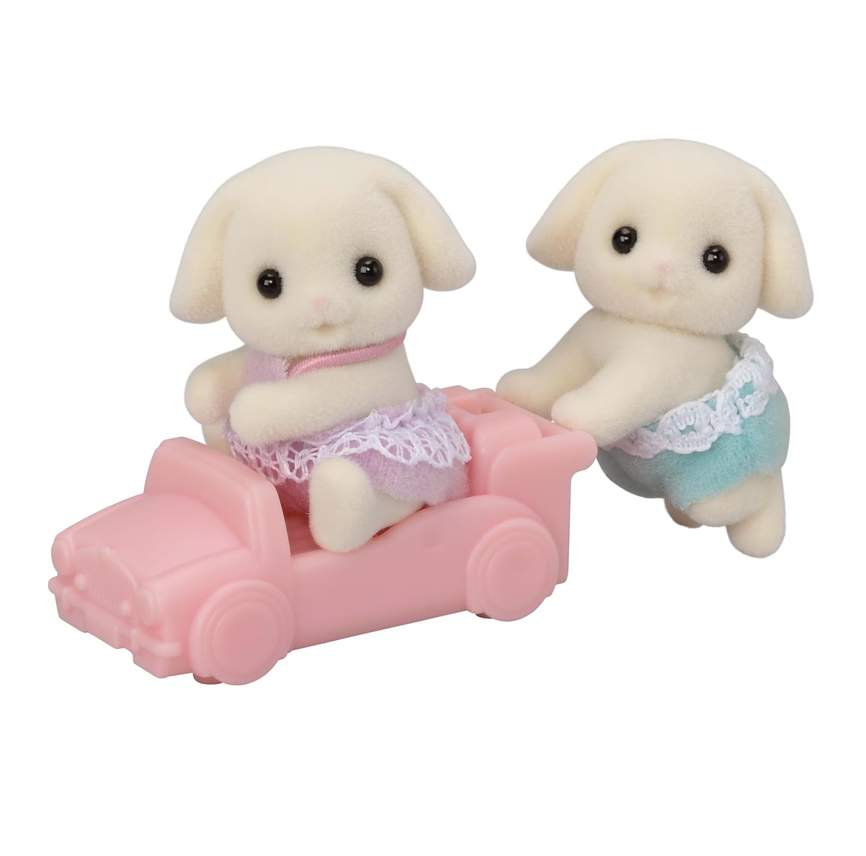 FLORA RABBIT TWINS CONEJOS 5737 SYLVANIAN FAMILIES JUGUETE - 2