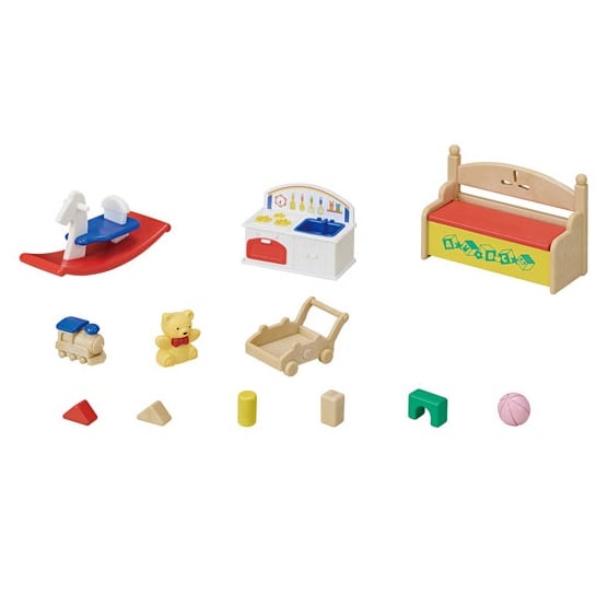 SYLVANIAN FAMILIES 5709 SET DE JUEGOS BEBÉS PANDA Y CONEJO - 2