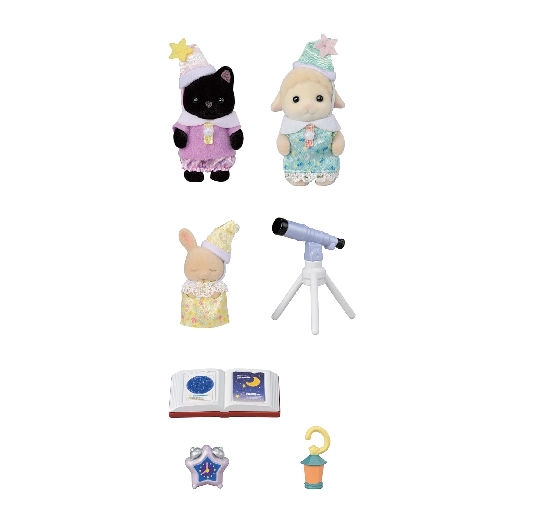FIGURA COLECCIONABLE SYLVANIAN FAMILIES NURSERY FRIENDS SLEEPOVER PARTY TRIO 5750 - 3